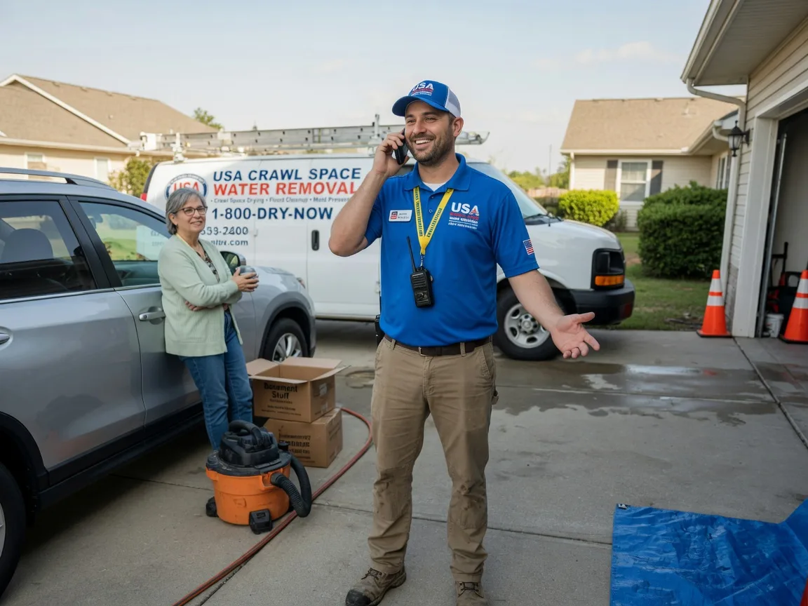 Crawl Space Water Removal Van Orin, IL FAQs